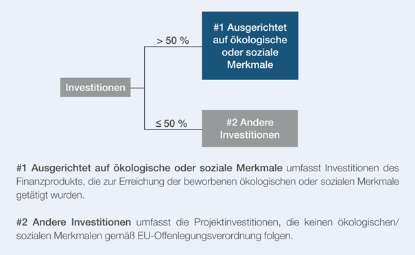 Grafik Nachhaltigkeitsbezogene Offenlegung